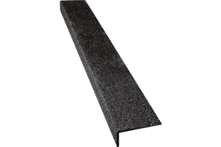 STEPING Противоскользящий профиль из стеклопластика крупность (размер) абразива 46 Grit ширина 70 мм высота 30 мм длина 0,6 м цвет черный GTMS070600