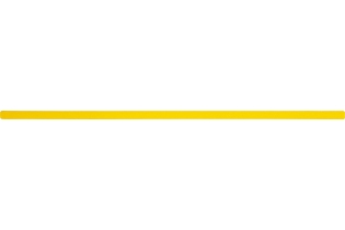 Противоскользящая лента STEPING (полосы, 10шт/уп) тип Универсальный среднее зерно 60 Grit цвет желтый ширина 25 мм длина 1 м износостойкость 1 млн. шагов M1GV100252