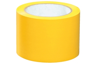 ПВХ лента для разметки STEPING ширина 75 мм длина 33 м толщина 150 мкм цвет желтый
